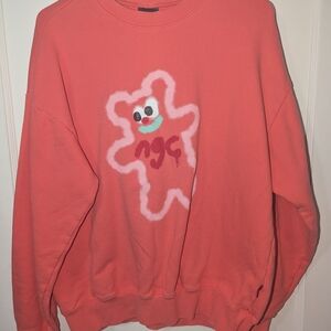 Coral Graphic Women Sweater